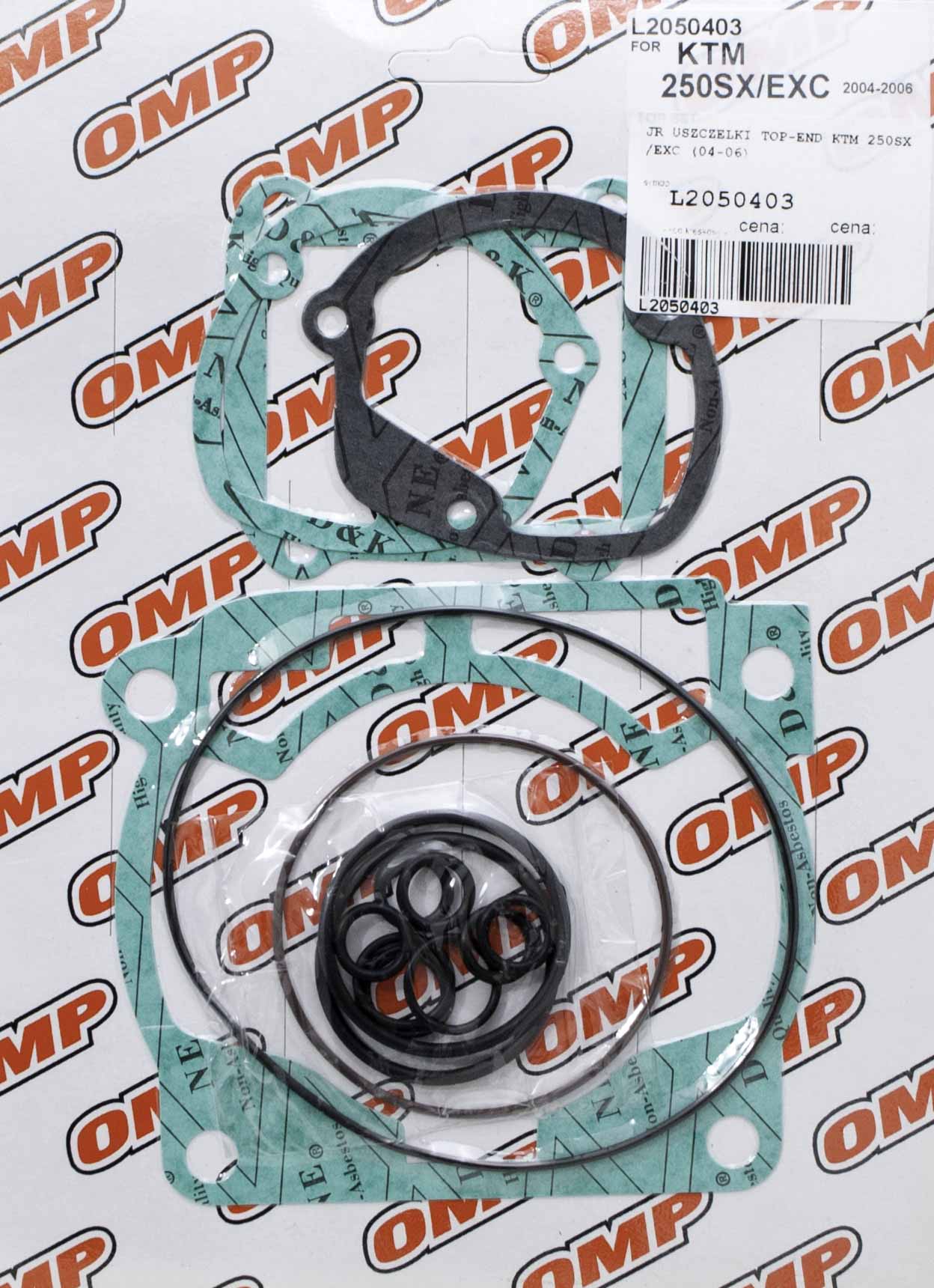 JR (omp) gasket TOP-END KTM 250sx/exc 04-06 (L2050403)