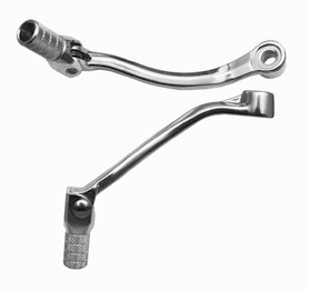 M.C. spojková páčka KTM SX 85 03-17, HUSQVARNA TC 85 14-17 (hliníková)(kovaná) barva stříbrná, koncovka ocelová (M.C. spojková páčka KTM SX 85 03-17,)