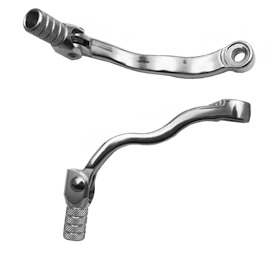 M.C. spojková páčka KTM EXC 250/300 05-16, SX 250 05-16, SXF 250 06-12, EXCF 250 07-08 (hliníková) barva stříbrná (M.C. spojková páčka KTM EXC)