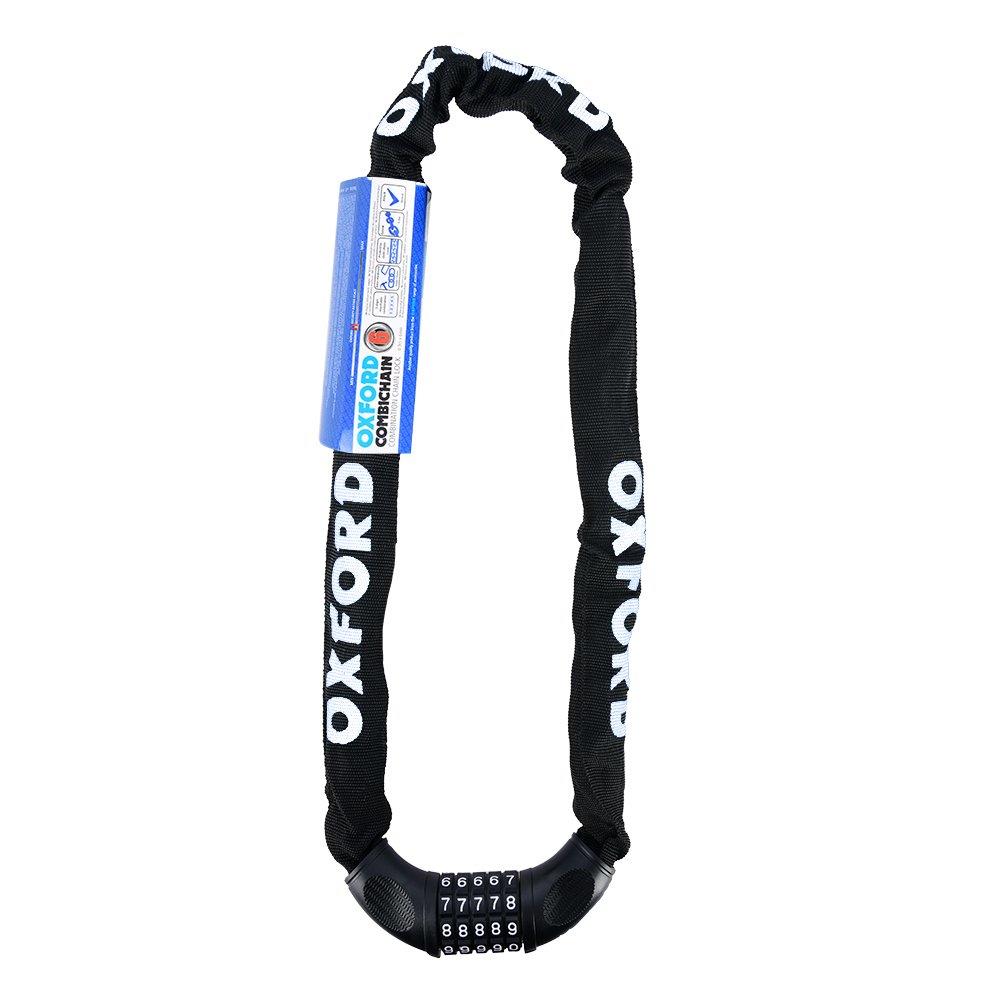 OXFORD řetěz ochrana proti krádeži COMBI CHAIN 6mm X 0,9M (oko/smyčka 6mm) - (uzávěr na kód)