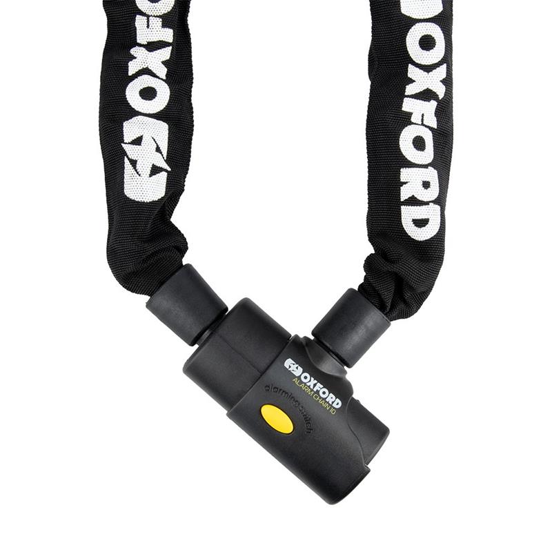 OXFORD řetěz ochrana proti krádeži s alarmem ALARM CHAIN 10, 10mm X 2M