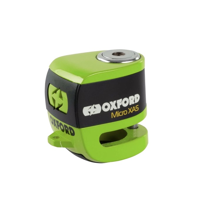 OXFORD disc lock with alarm ALPHA XA5 color black/fluo orange (pin 5,5 mm) (old code: LK288)
