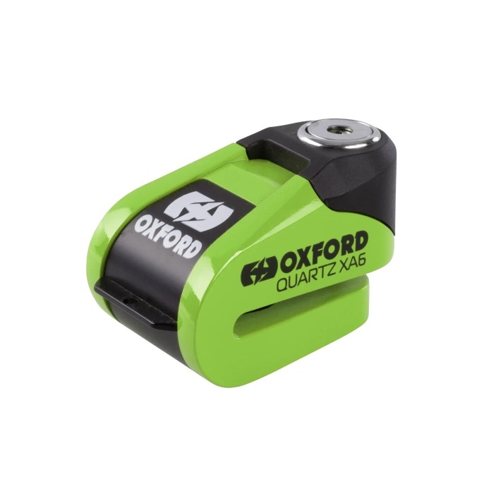 OXFORD disc lock with alarm ALPHA XA6 color fluo yellow (pin 6 mm) (old code: LK270)