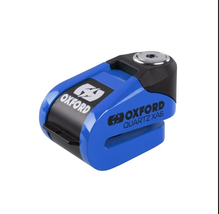 OXFORD disc lock with alarm ALPHA XA6 color fluo yellow (pin 6 mm) (old code: LK270)