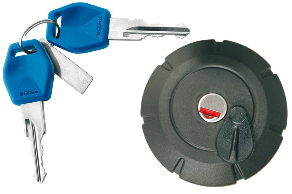V PARTS (VICMA) víčko/zátka palivové nádrže YAMAHA DT 50 07-08, XT 125 07-08 (M11515)