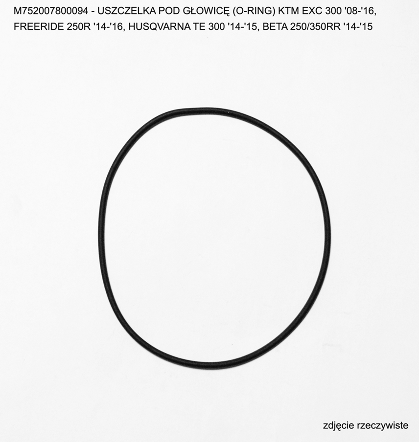 ATHENA head gasket (O-RING) interior KTM exc 300 / tpi 08-26, HUSQVARNA te 300 14-26, BETA 300rr 14-26, 1066973000, 0770078020 (M752007800094)