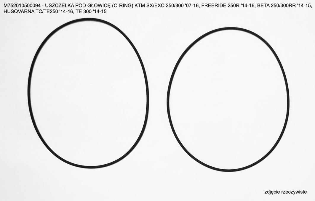 ATHENA těsnění pod hlavu (O-kroužek) vnější KTM SX/EXC 250/300 07-21, TPI 250/300 18-21, FREERIDE 250R 14-17, BETA 250/300RR 14-26, XTRAINER,