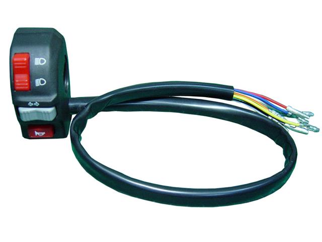 Combination switch lights, blinkers, signal on steering universal left side PSYCHIC MC-01990