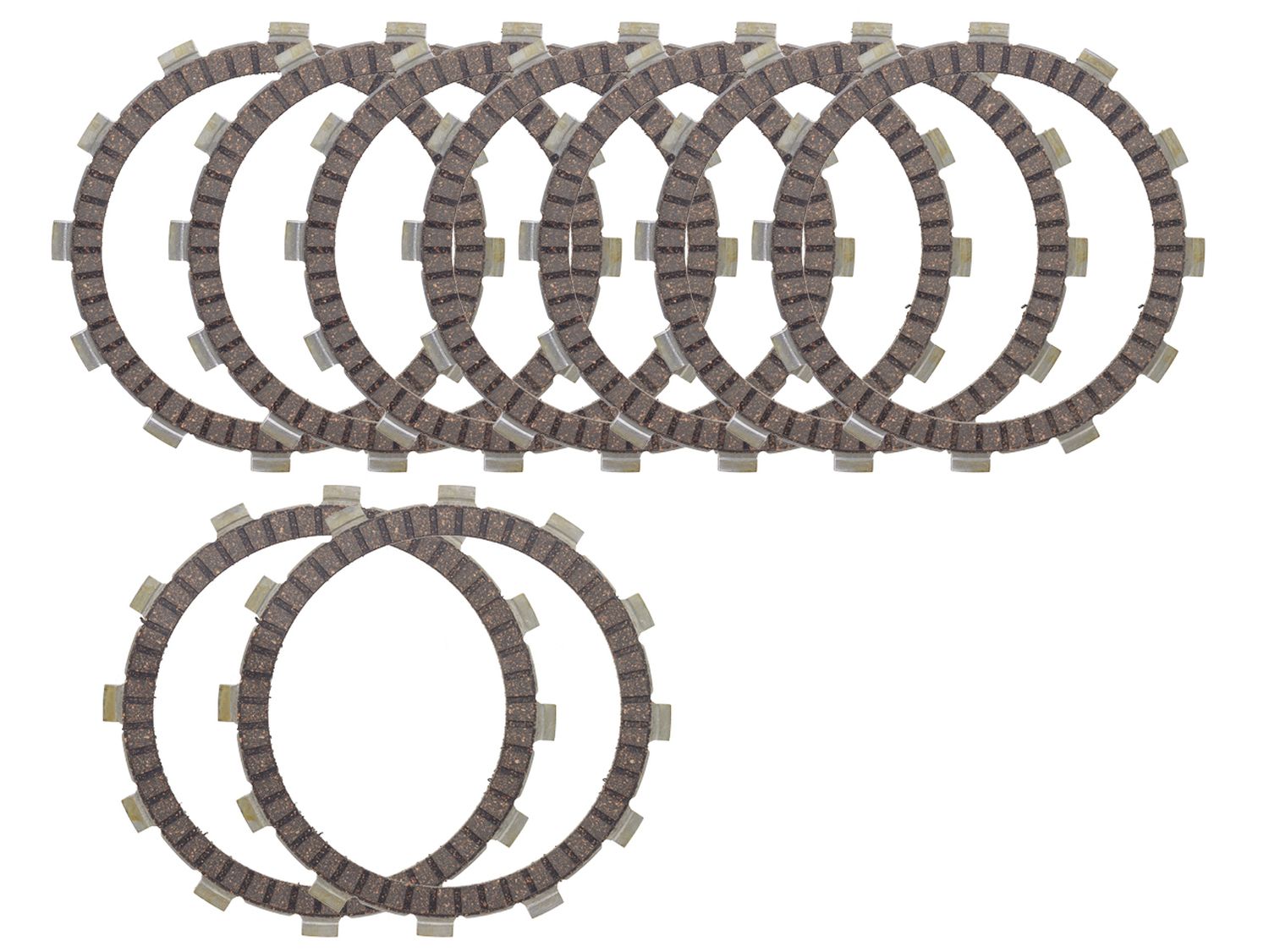 PSYCHIC clutch friction plates BMW F 650 / 800 GS '07-'17, F 700 GS '11-'17, F 800 GS ADVENTURE '12-'19, F 800 GT / R / ST '07-'19 (CK5660)