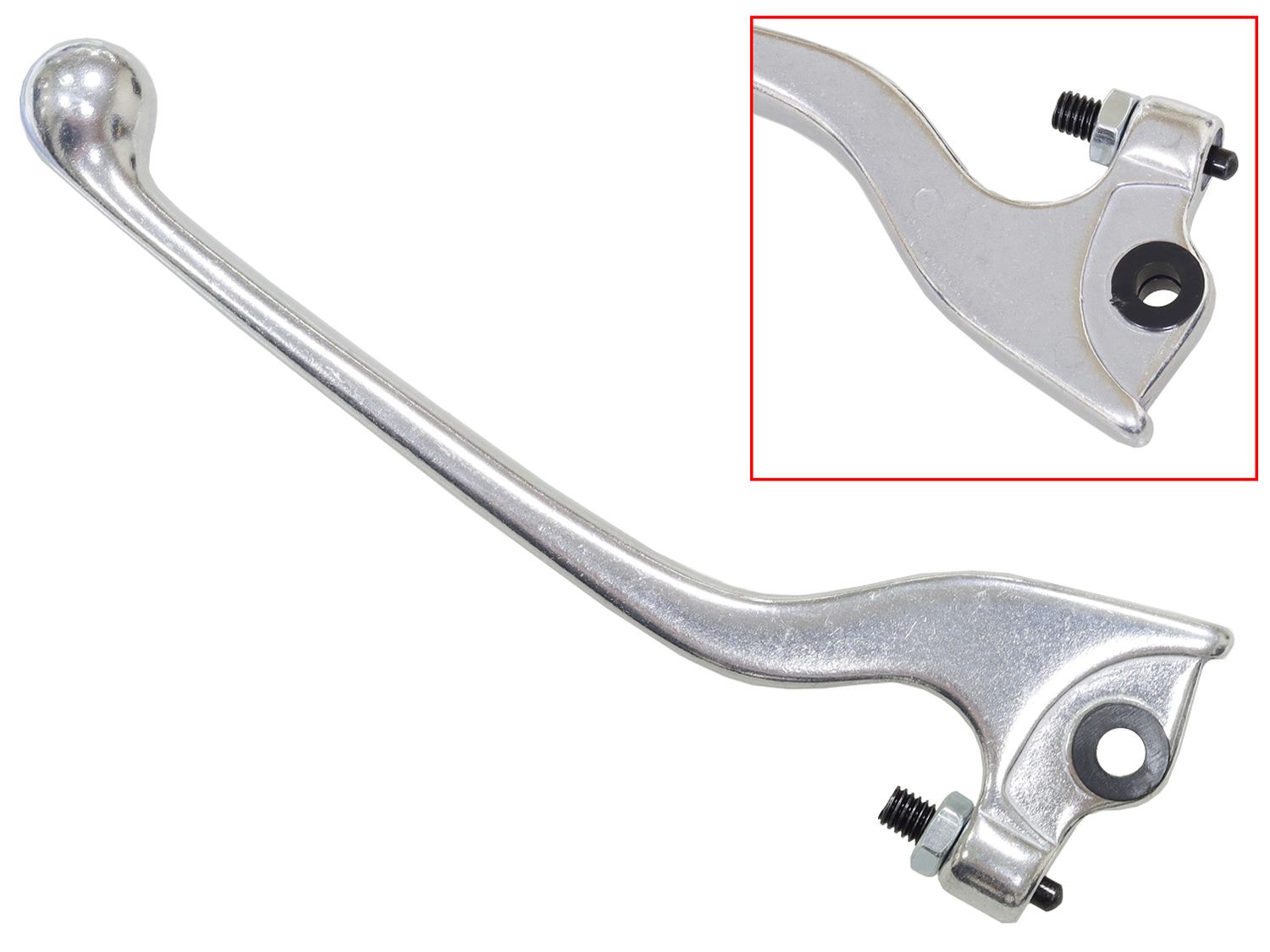 PSYCHIC brake lever YAMAHA TZR 50 '03-'08 (OEM: 71981) silver