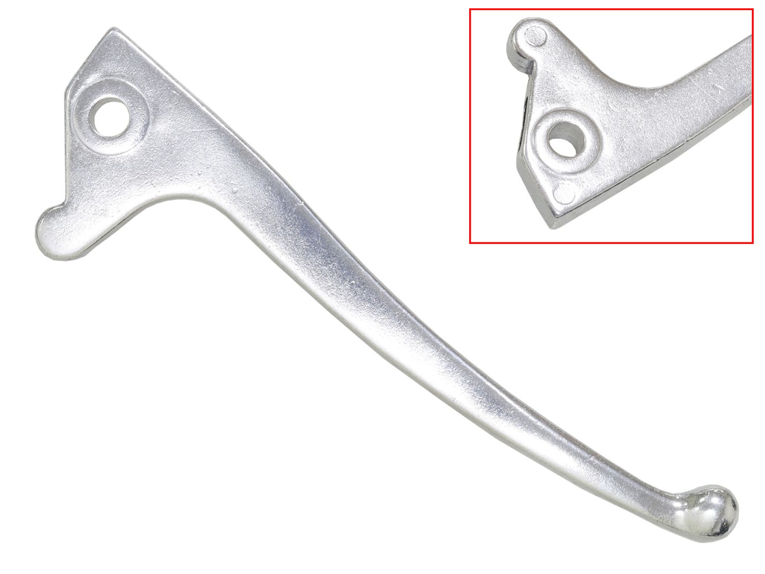 PSYCHIC brake lever APRILIA RS 125 '06-'12, RX 125 '08-'13, SX 125 '08-'11 (OEM: 8118730) silver