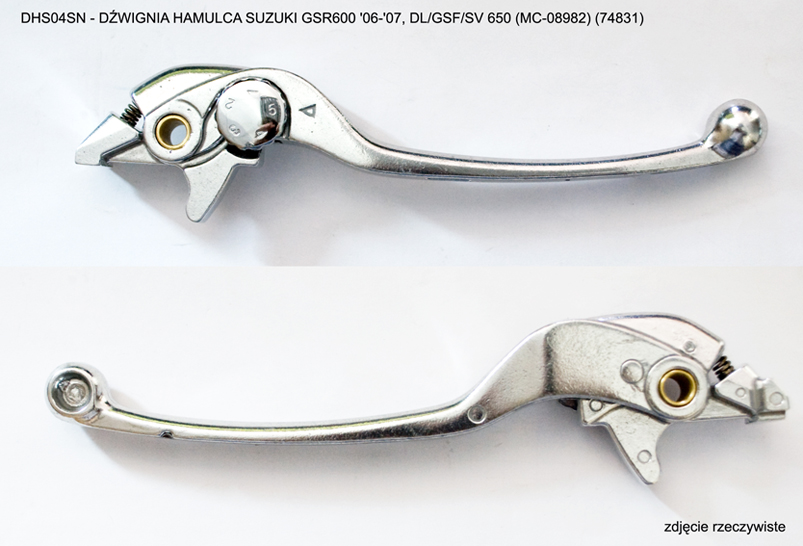 PSYCHIC brzdová páčka SUZUKI GSR600 06-10, DL/GSF/SV 650, GSX650 08-16 (DHS04SN) (74831)