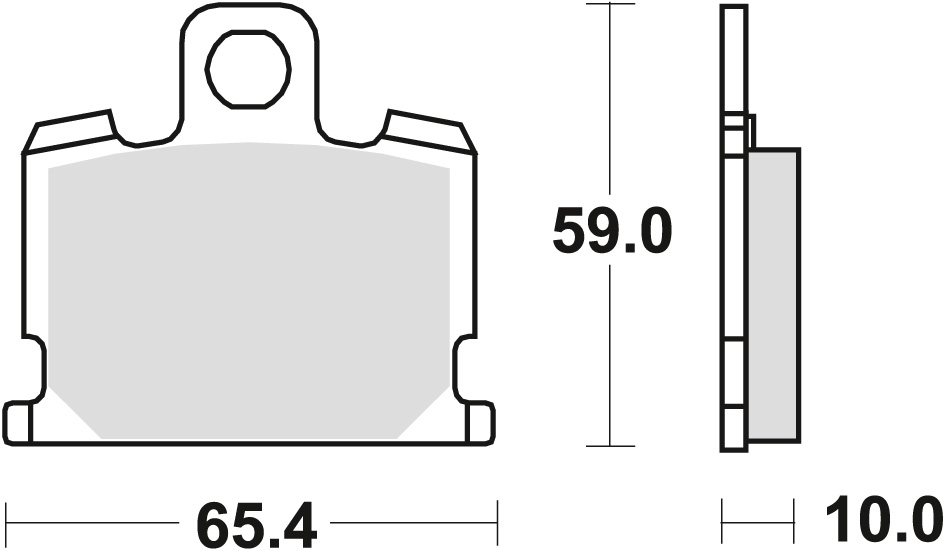 Brake pads TRW LUCAS MCB521 (KH70)