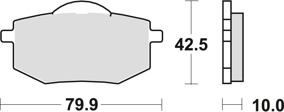 Brake pads TRW LUCAS MCB587 (KH136)
