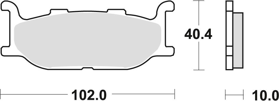 Brake pads TRW LUCAS MCB640 (KH179)