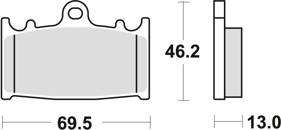 Brake pads TRW LUCAS MCB741 (KH366)