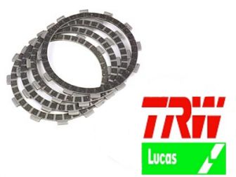 TRW ZF spojkové kotouče s distančními podložkami DUCATI 748 R / S / SP / SPS 95-07, 900 MONSTER 93-01, 900 SUPERsport 91-02, 916 MONOPOSTO / SP / ST4 94-03, 944 ST2 sport 97-03, 996 BIPOSTO / MONSTER / ST4S 99-06, 1000 MONSTER / MULTIstrada / SS SUPERspor