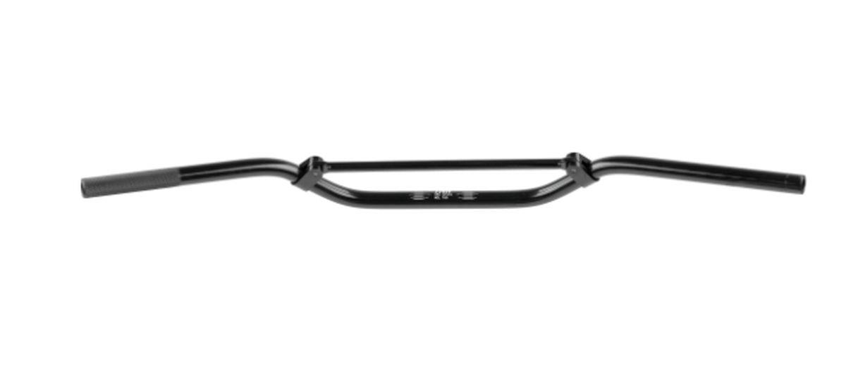TRW ZF řidítka hliníková OFFROAD HIGH tloušťka 22mm, průměr vnitřní 14mm (anodizovaný) barva černá (TRW ZF řidítka hliníková OFFROAD HIGH tloušťka)