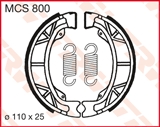 Brake shoes ( TRW LUCAS MCS800