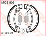Brake shoes ( TRW LUCAS MCS805