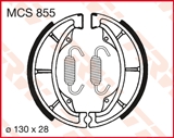 Brake shoes ( TRW LUCAS MCS855