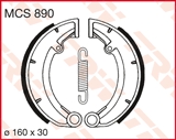 Brake shoes ( TRW LUCAS MCS890