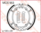 Brake shoes ( TRW LUCAS MCS953