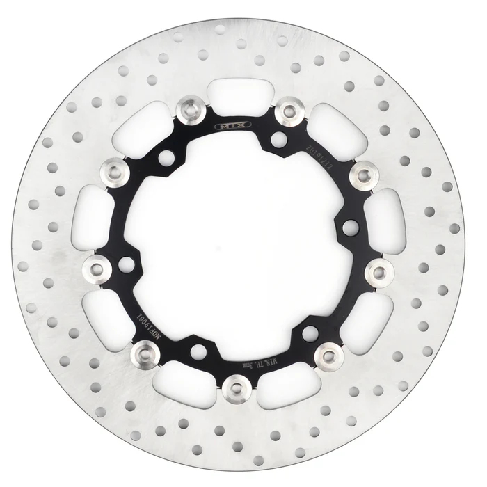 MTX PARTS přední brzdový kotouč HYOSUNG GV 700C 05-09, GV 650 AQUILLA 04-18, ST-7 10-15, YAMAHA WR 250X 08-14 (300X132X5mm) (6X8,5mm)