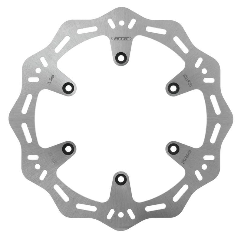 MTX PARTS brzdový kotouč HORNET zadní YAMAHA WR 125/250/426/450 02-19, YZ 125/250/426 02-19 WAVE (245X115X4mm) (6X6,5mm)