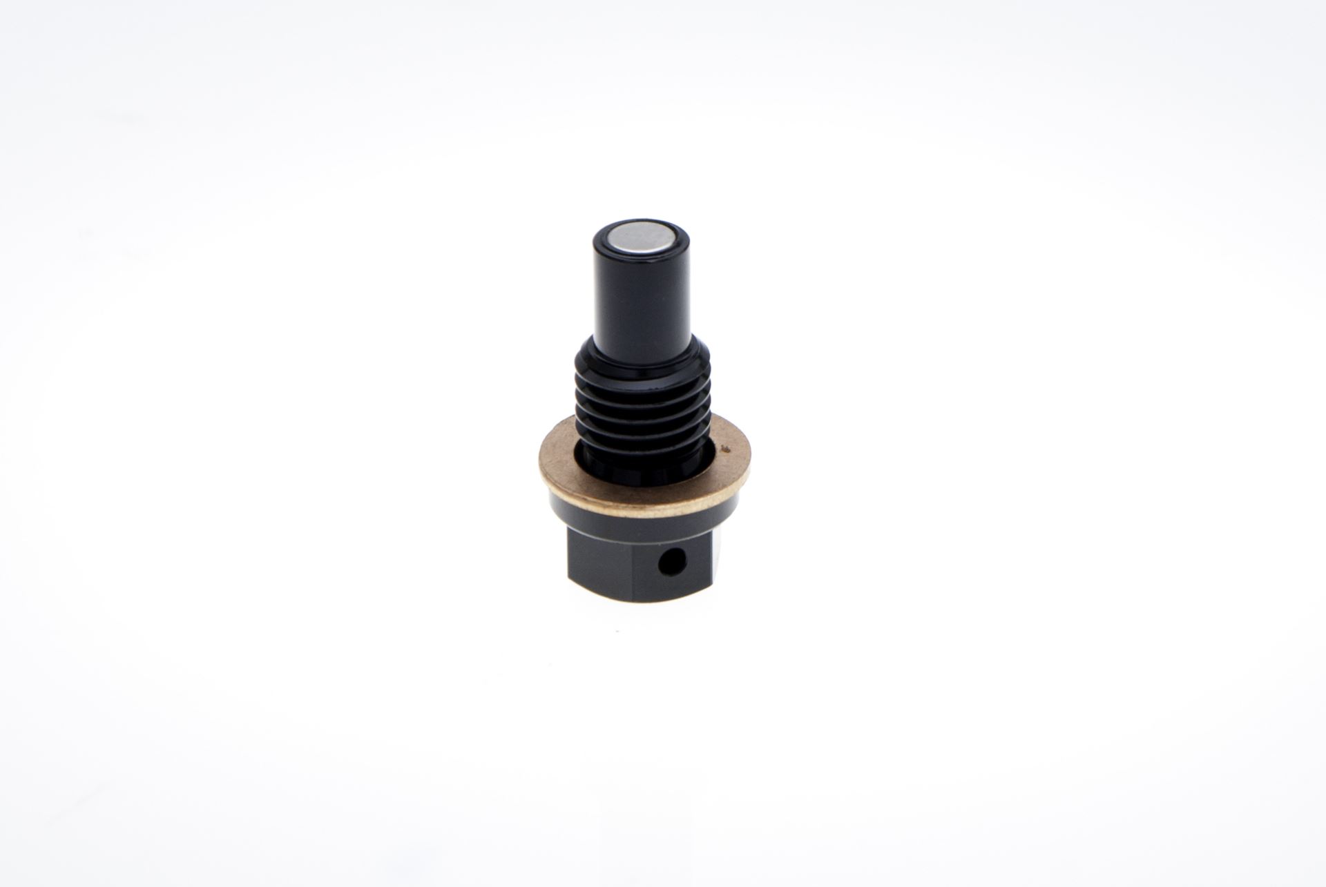 ACCEL vypouštěcí zátka oleje KTM ALL modelS 09-19 ( s magnetem) (M12X1,25X20) barva černá (MDP-07BK)
