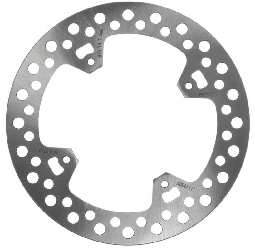 Brake disc rearMTX MDS01111