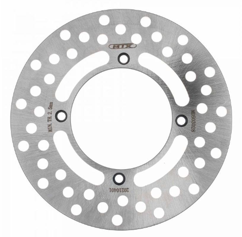 Brake disc rearMTX MDS03028