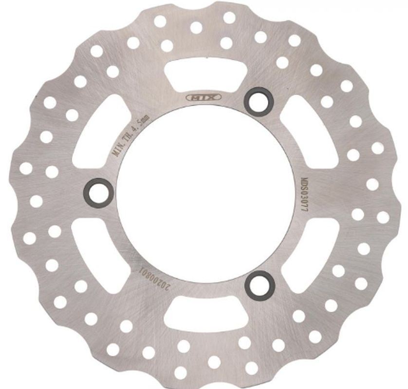 MTX PARTS brzdový kotouč zadní KAWASAKI NINJA 250R 07-13, NINJA 300 13-15, s 300 15-16, s 250SL 15-17 WAVE (220X100X5mm) (3X10,5mm)