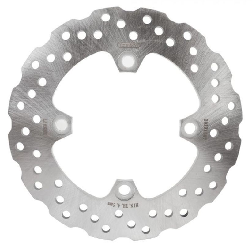 Brake disc rearMTX MDS03080
