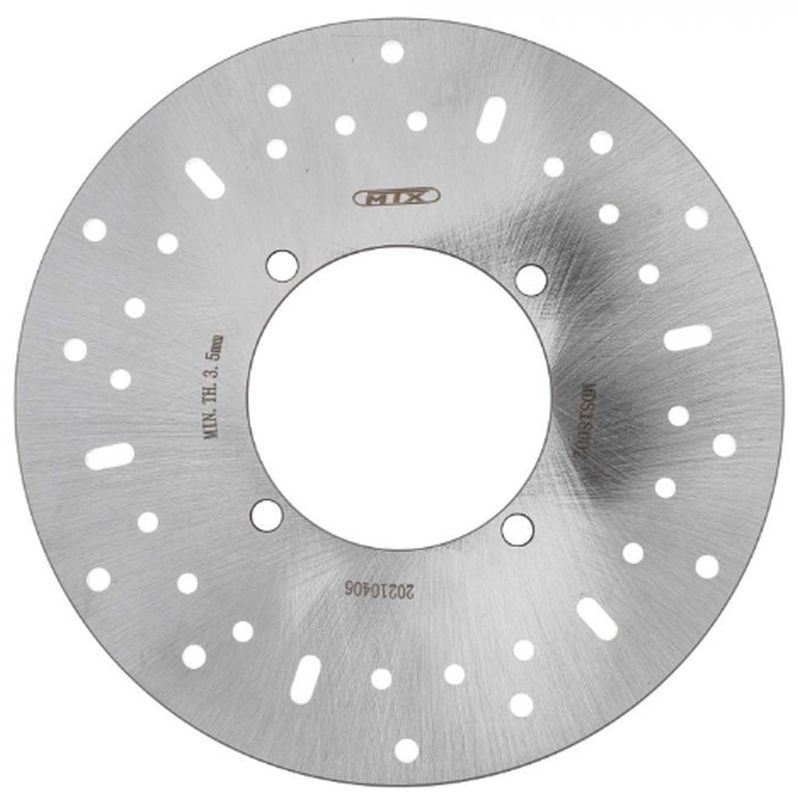 MTX PARTS přední brzdový kotouč POLARIS RANGER/sportSMAN 325 14-15, 330 TRAIL BOSS 10-13, RANGER/sportSMAN 400/500 08-13, sportSMAN 570 11-21, sportSMAN 800 05-14, RANGR EV 11-20 (227X89X4mm) (4X8,5mm)