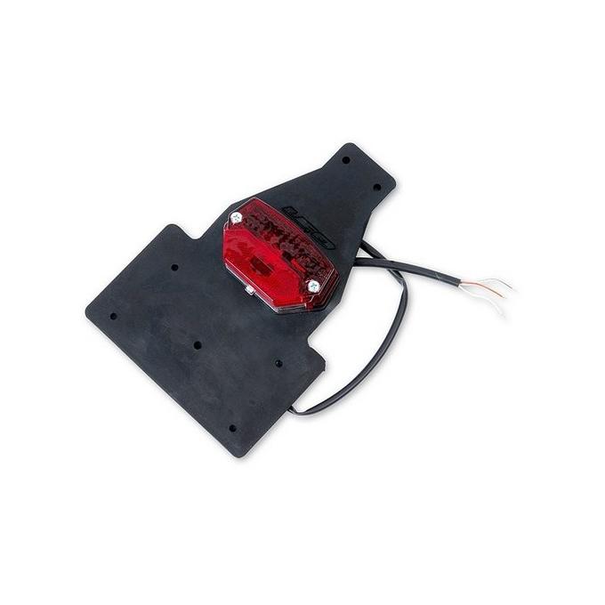 UFO montáž registrační značky se světlem univerzální barva černá (UFO montáž registrační značky se světlem univerzální barva černá)