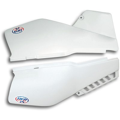 UFO boky POD sedlo YAMAHA XT 600 87-90 barva bílá (komplet)