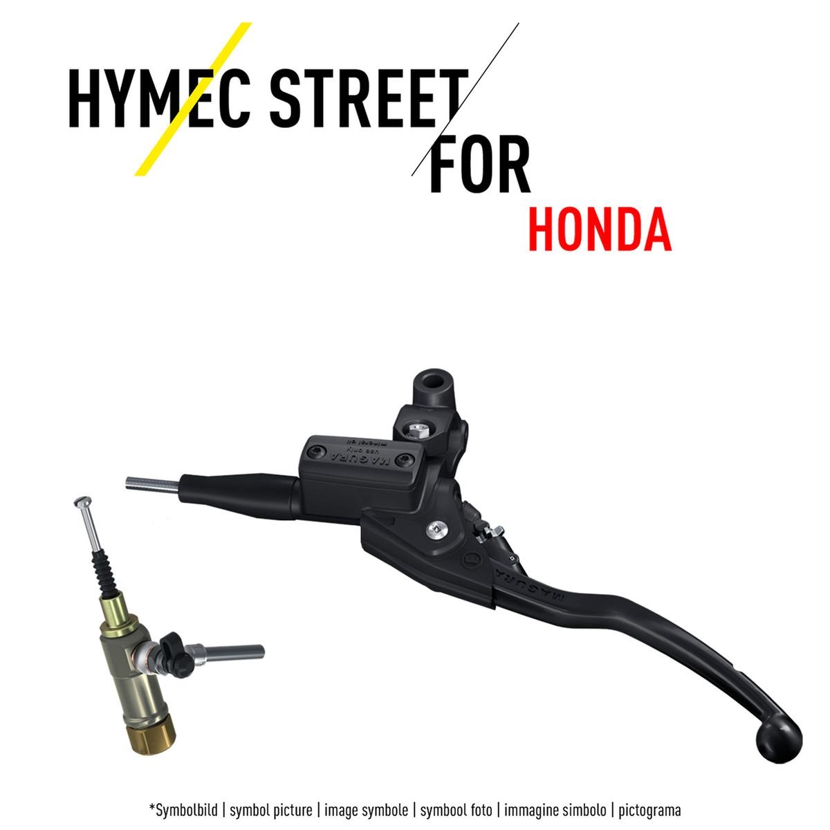 MAGURA sada hydraulické spojky HYMEC 167 HONDA CBF 600S/N 04-07 (PC38); CBF 600 08-14 (PC43); NC 700S/X 12-14; NX 750S/X 15-17; TRIUMPH SPEED TRIPLE 1050 04-07 (průměr pístku 9,5mm)