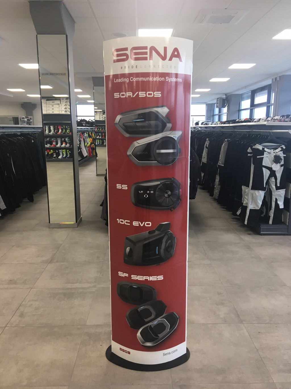 SENA stojan ( STAND ) reklamní 50R/S, 5S, 10C EVO, SF ( výška 200 cm ) -
