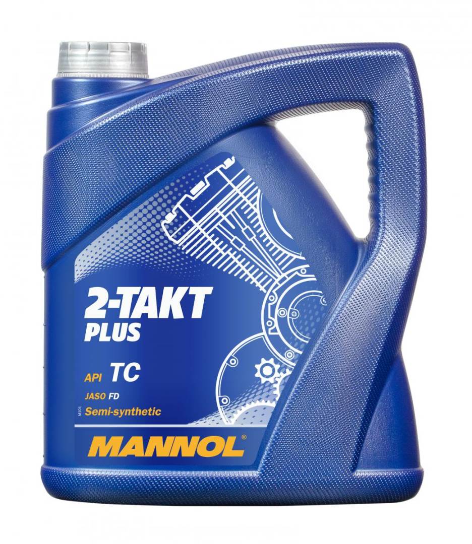 Levně MANNOL směsný olej 2T PLUS 4L (7204) polosyntetické (4) (MANNOL směsný olej 2T PLUS 4L (7204) polosyntetické (4))
