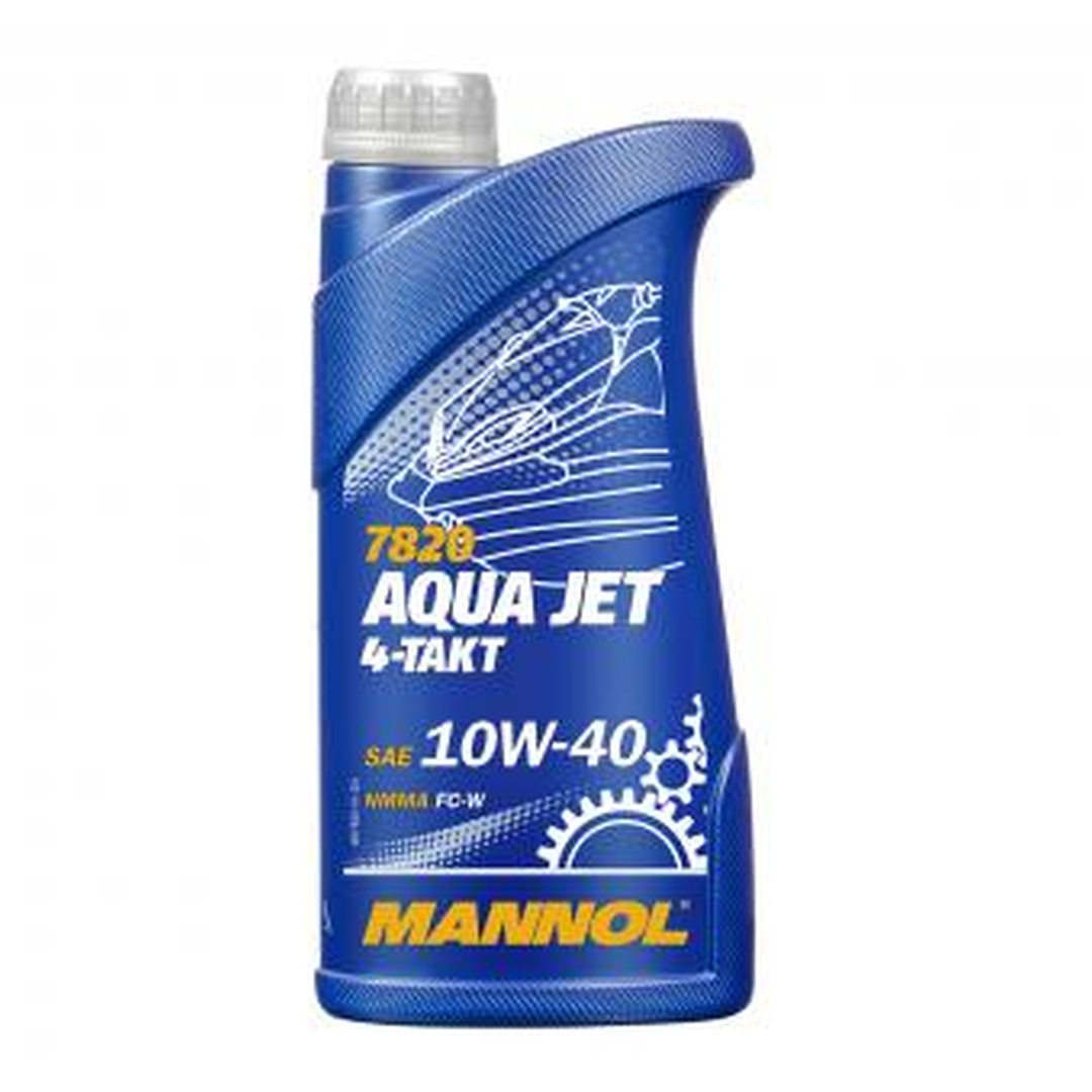 MANNOL motorový olej 4T AQUA JET 10W40 1L (JASO MA/API SL) (7820) (20) (MANNOL motorový olej 4T AQUA JET 10W40 1L (JASO MA/API SL) (7820) (20))