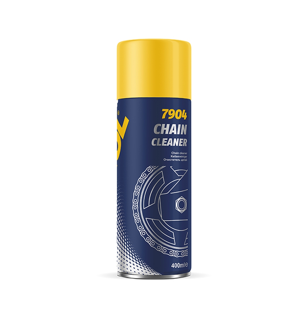 MANNOL CHAIN CLEANER 400ML - sprej na čištění řetězu (7904) (24) (1680)