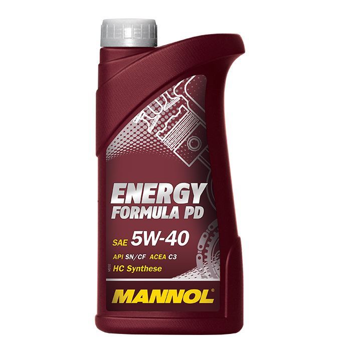 MANNOL motorový olej automobilový 5W40 ENERGY FORMULA PD 1 LITR (7913) (syntetický) (MANNOL motorový olej automobilový 5W40 ENERGY FORMULA PD 1 LITR)