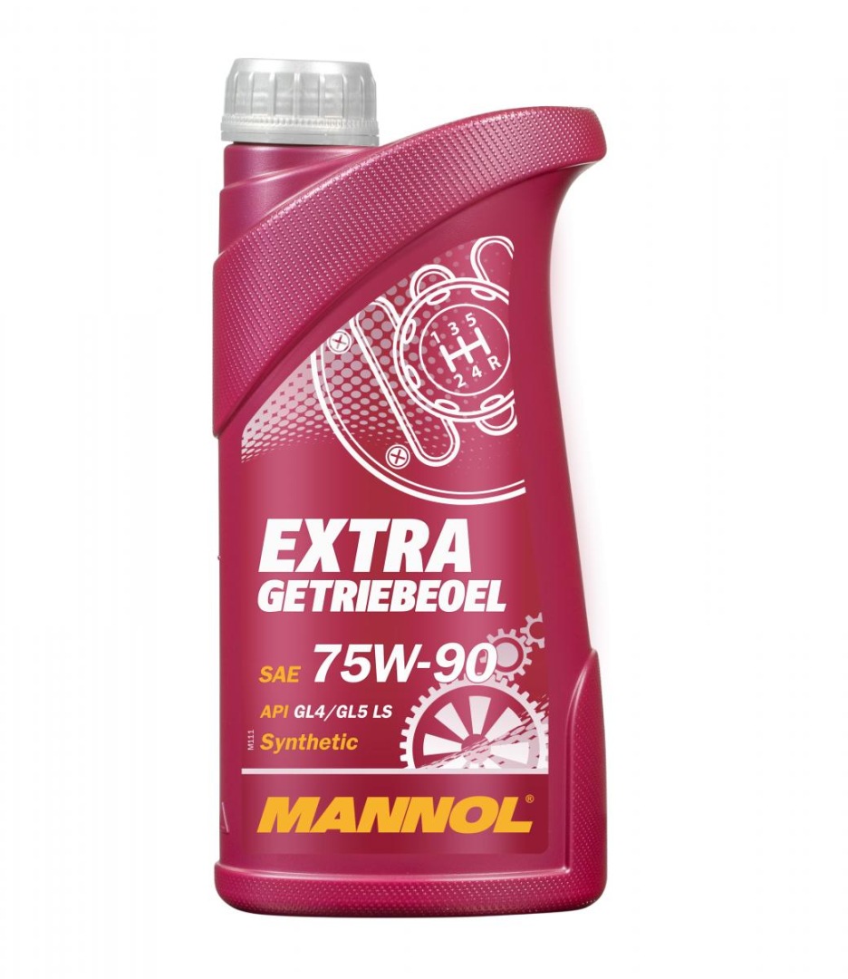 Levně MANNOL EXTRA GETRIEBEOEL 75W90 API GL4/GL5 LS - olej převodový syntetický 1L (75W-90) (MANNOL EXTRA GETRIEBEOEL 75W90 API GL4/GL5 LS - olej převodový)