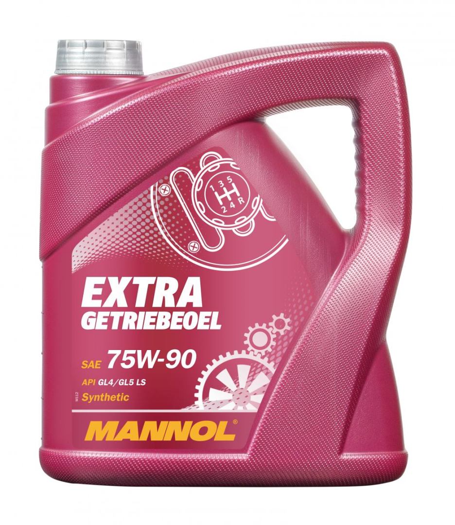 Levně MANNOL EXTRA GETRIEBEOEL 75W90 API GL4/GL5 LS- olej převodový syntetický 4L (75W-90) (MANNOL EXTRA GETRIEBEOEL 75W90 API GL4/GL5 LS- olej převodový)