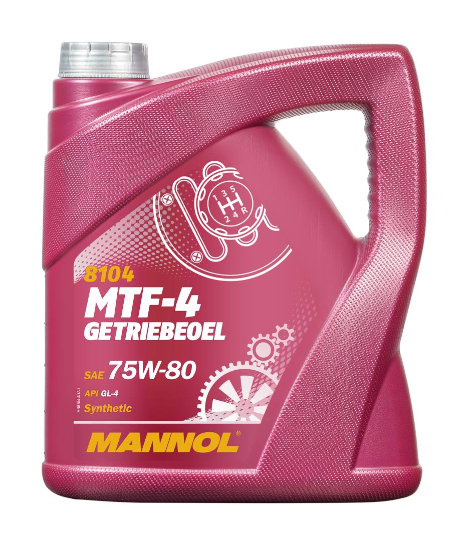 Levně MANNOL MTF-4 GETRIEBEOEL 75W80 API GL4 - olej převodový syntetický 4L (75W-80) (MANNOL MTF-4 GETRIEBEOEL 75W80 API GL4 - olej převodový syntetický 4L)