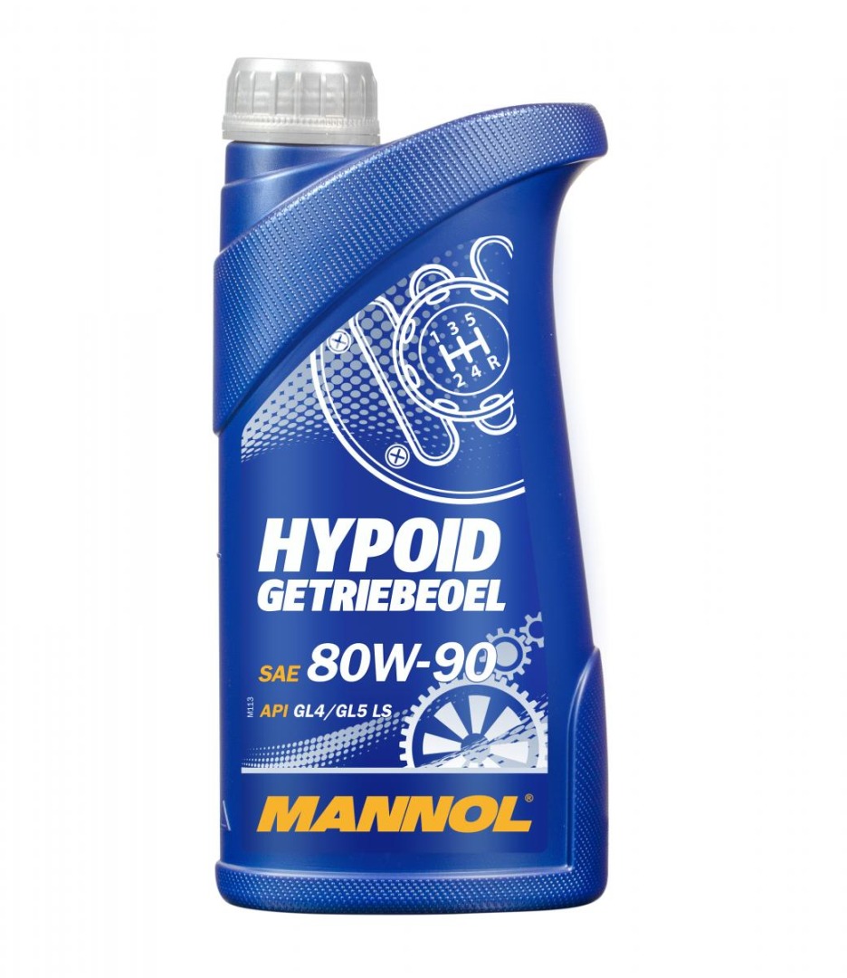 Levně MANNOL HYPOID GETRIEBEOEL 80W90 API GL4/GL5 LS - olej převodový minerální 1L (80W-90) (MANNOL HYPOID GETRIEBEOEL 80W90 API GL4/GL5 LS - olej)