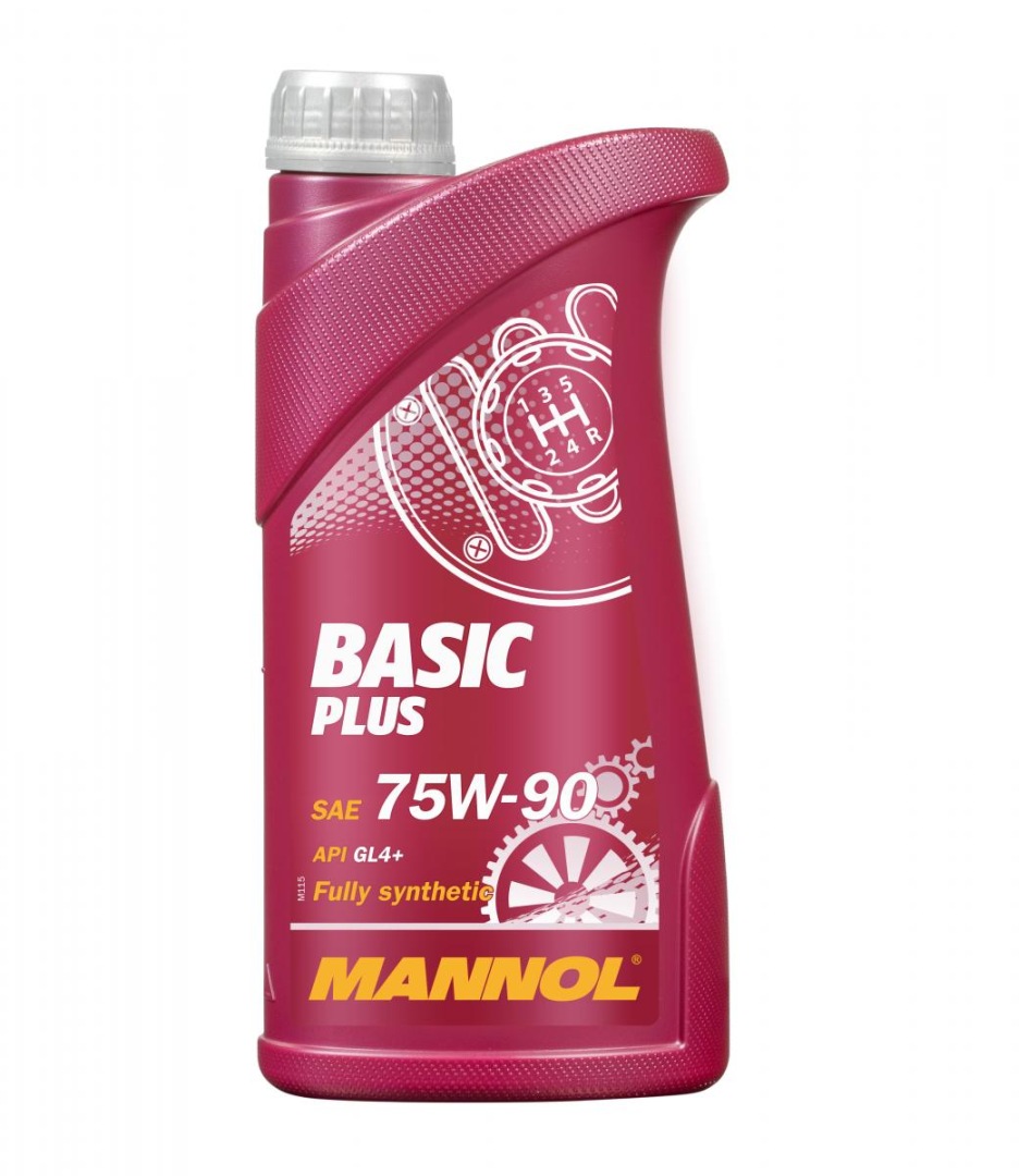 Levně MANNOL BASIC PLUS 75W90 API GL4+ olej převodový syntetický 1L (75W-90) (MANNOL BASIC PLUS 75W90 API GL4+ olej převodový syntetický 1L (75W-90))
