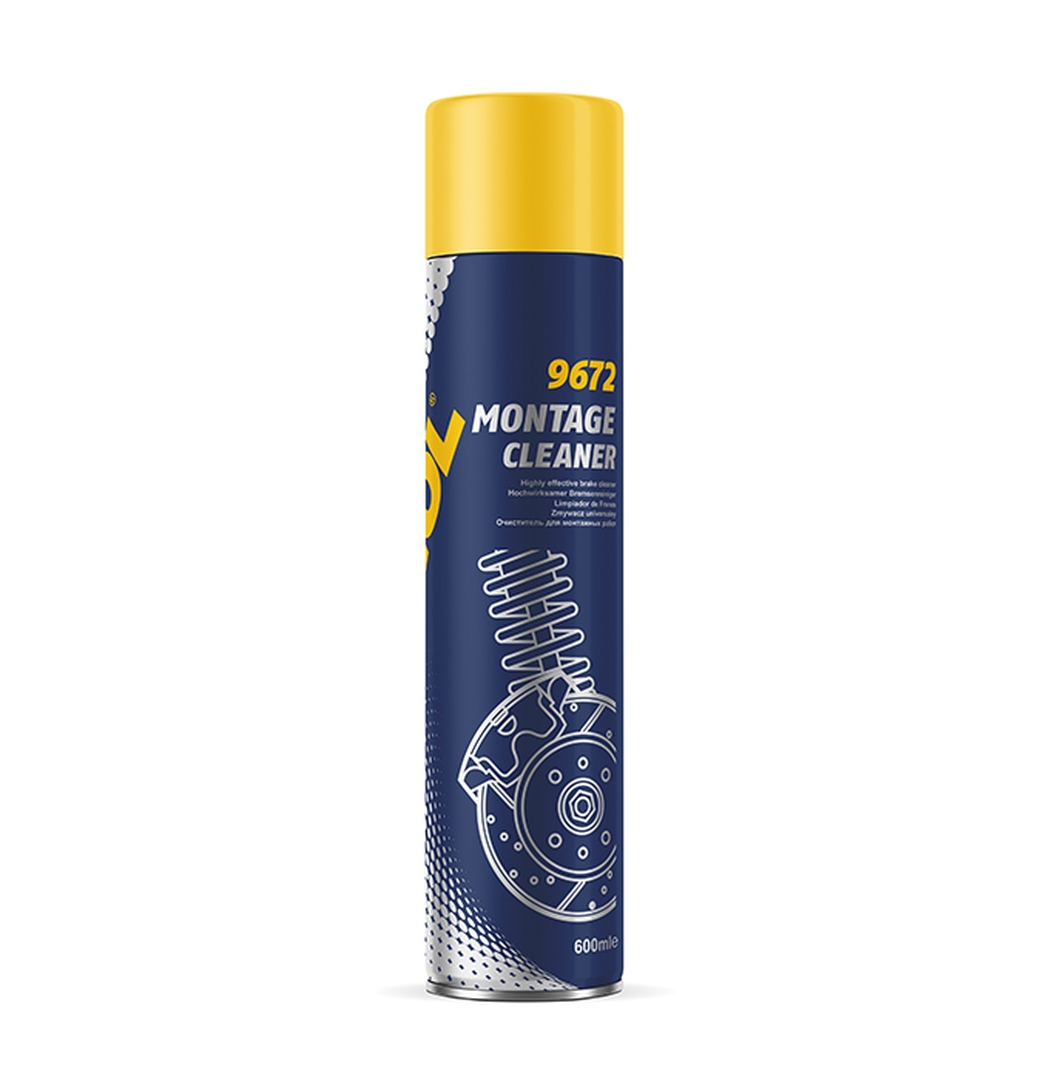 MANNOL MONTAGE CLEANER odmašťovač brzd 600ML BRAKE CLEANER (9672) (24) (1200)