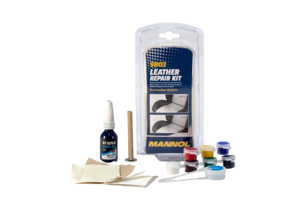 MANNOL LEATHER REPAIR KIT sada na opravu koženého sedla (9803) (72)